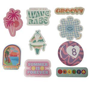PURA VIDA Sticker Set